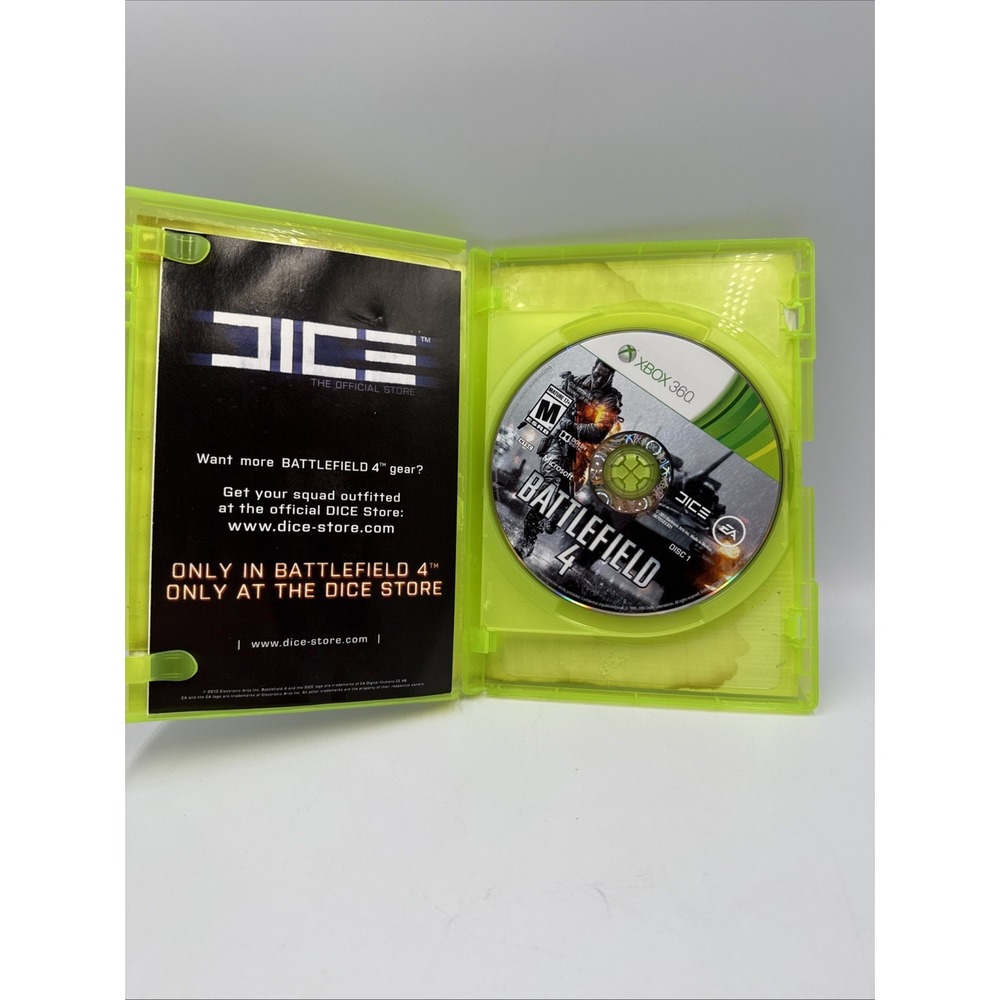 Battlefield 4 (Manual) - Xbox 360 Battlefield 4- 2 Discs - Picture 3 of 7